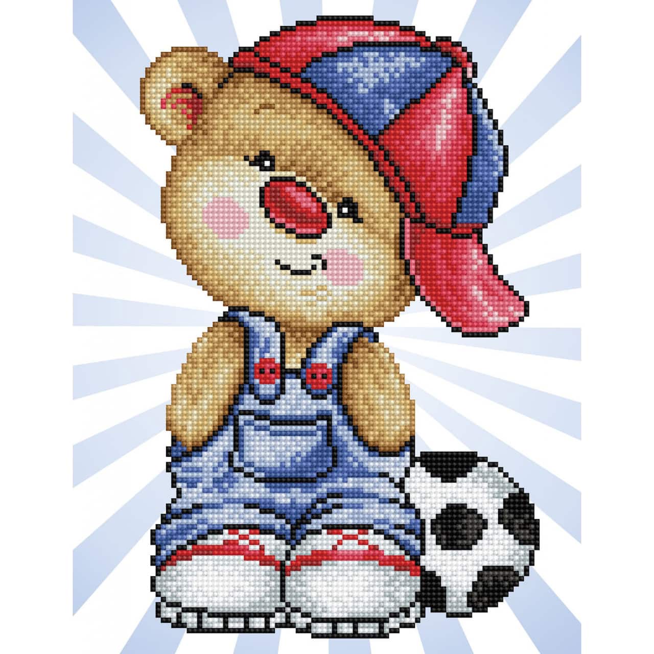 Diamond Dotz® Intermediate Let's Play with Frame Diamond Painting Kit